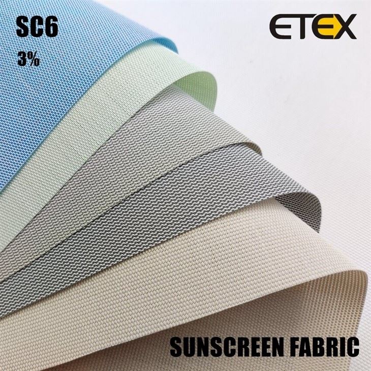 Sunscreen Blind Fabrics 3% Openness